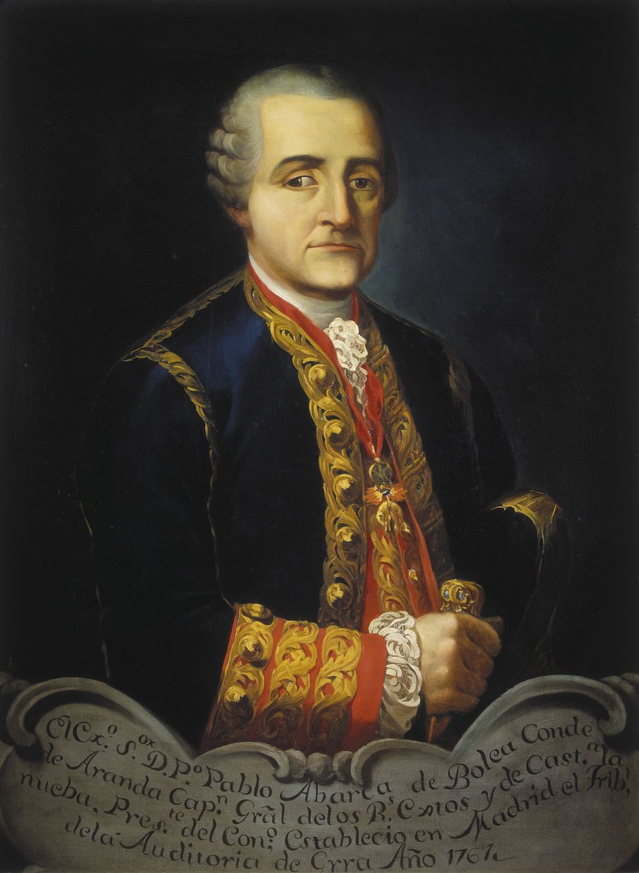 ARANDA, Pedro Pablo Abarca de Bolea, count of (1719-1798) (painting) de José María Galván y Candela