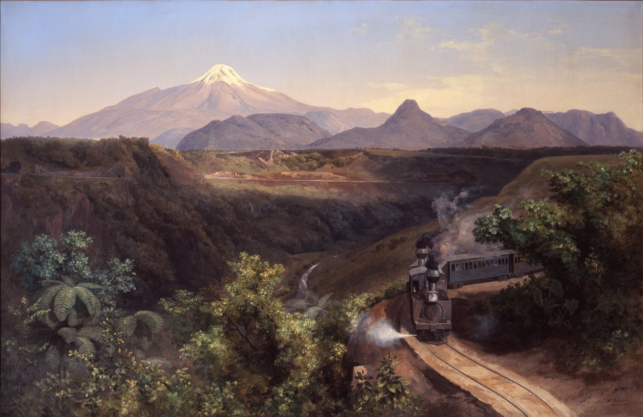 The Metlac Ravine de José María Velasco