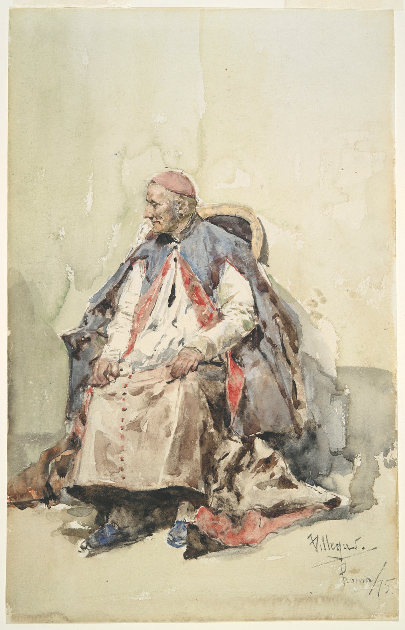 Retrato de um Cardeal de José Villegas Cordero