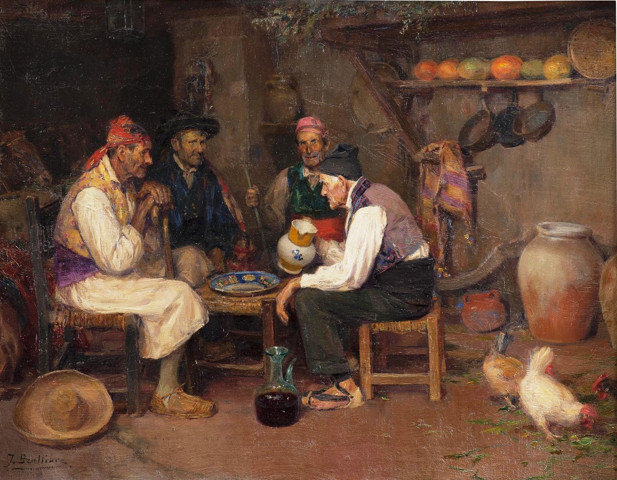 Mordaça e beba de Jose Benlliure y Gil