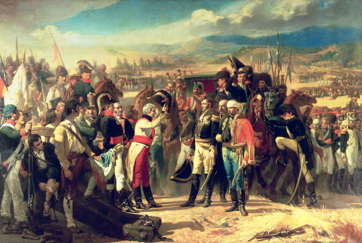 A rendição de Bailen, 23 de julho de 1808 de Jose Casado del Alisal