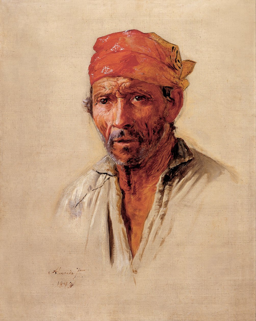 Study of Caipiras Head  de Jose Ferraz Almeida de Junior