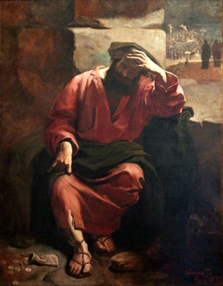 Judas se arrepende de Jose Ferraz Almeida de Junior