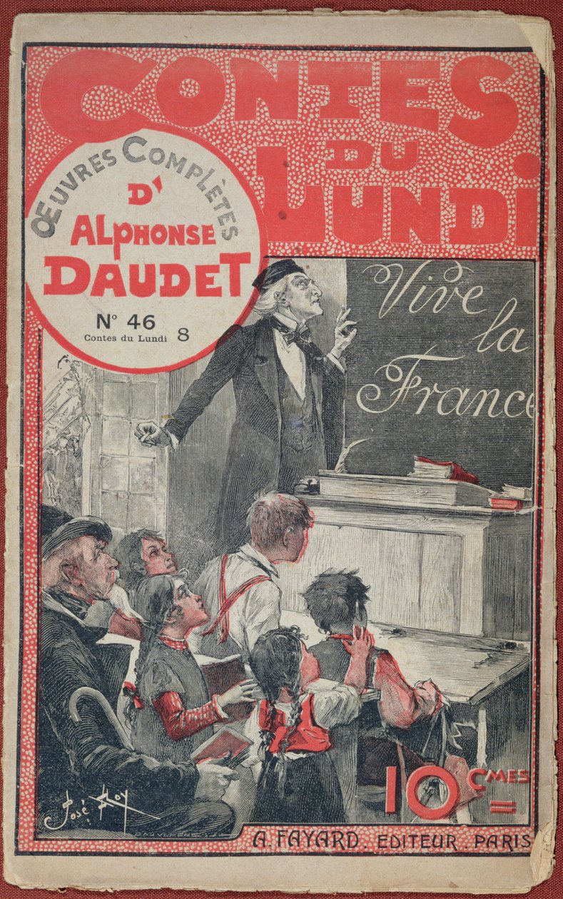 Capa de &39;The Tales of Monday&39; de Alphonse Daudet (1840-97) de Jose Roy