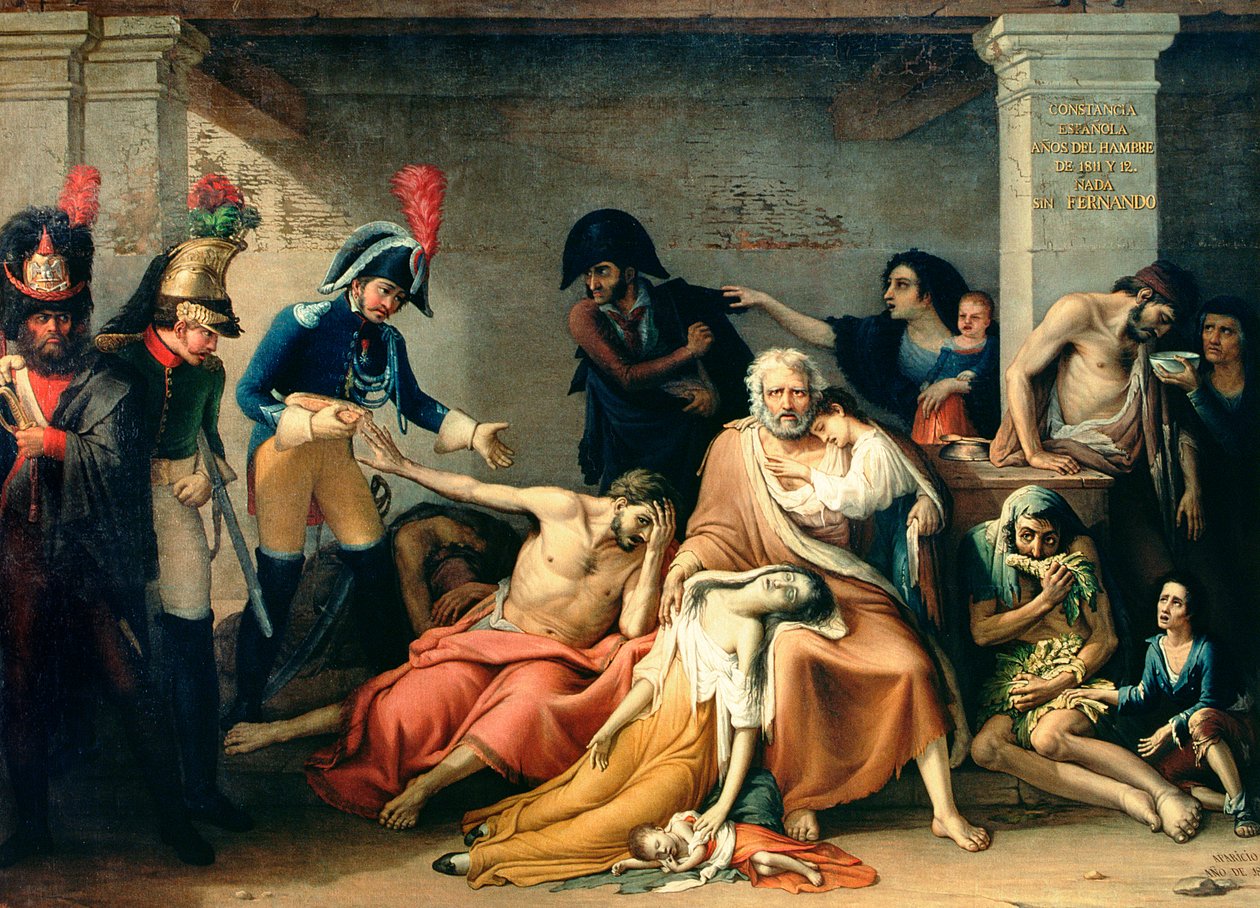 Os famintos de Madrid, em 1811-12 de José Aparicio