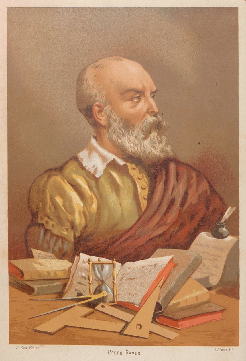 Pedro Ramus. De: Ciência e seus homens, 1879. de Jose Armet Portanell