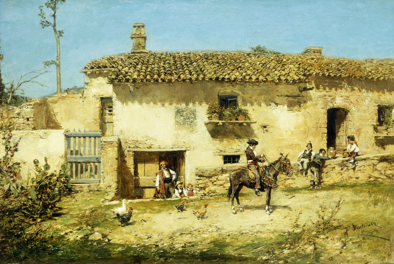 Uma Fazenda Espanhola de Jose Benlliure y Gil