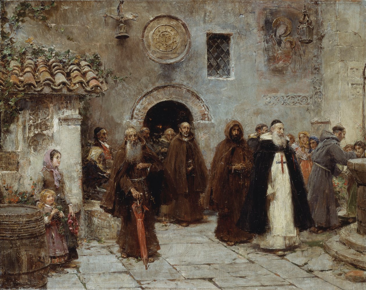 A procissão de Jose Benlliure y Gil
