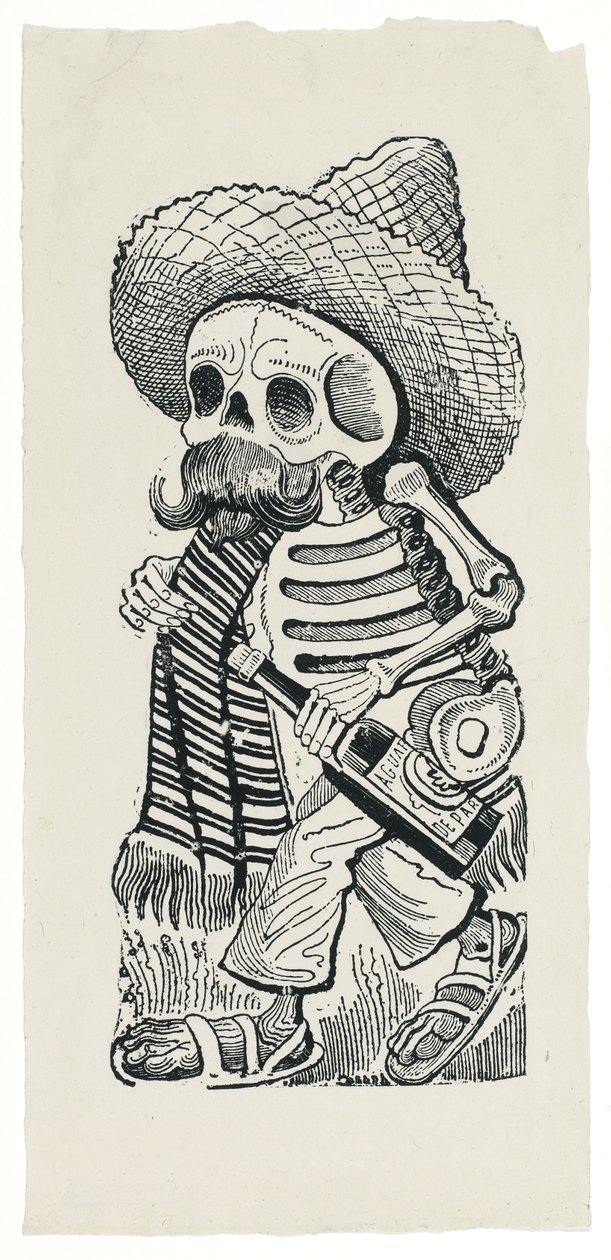 Crânio de Francisco I. Madero de José Guadalupe Posada