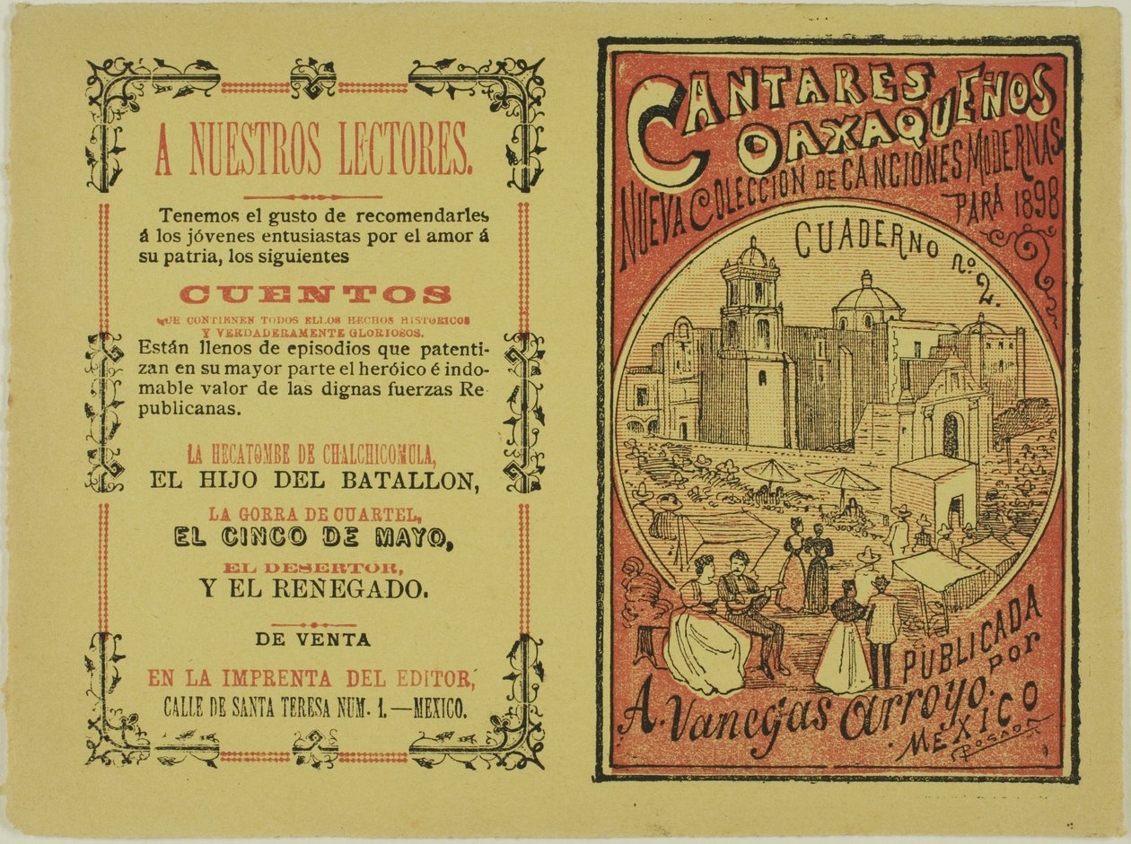 Oaxacan-Lieder de José Guadalupe Posada