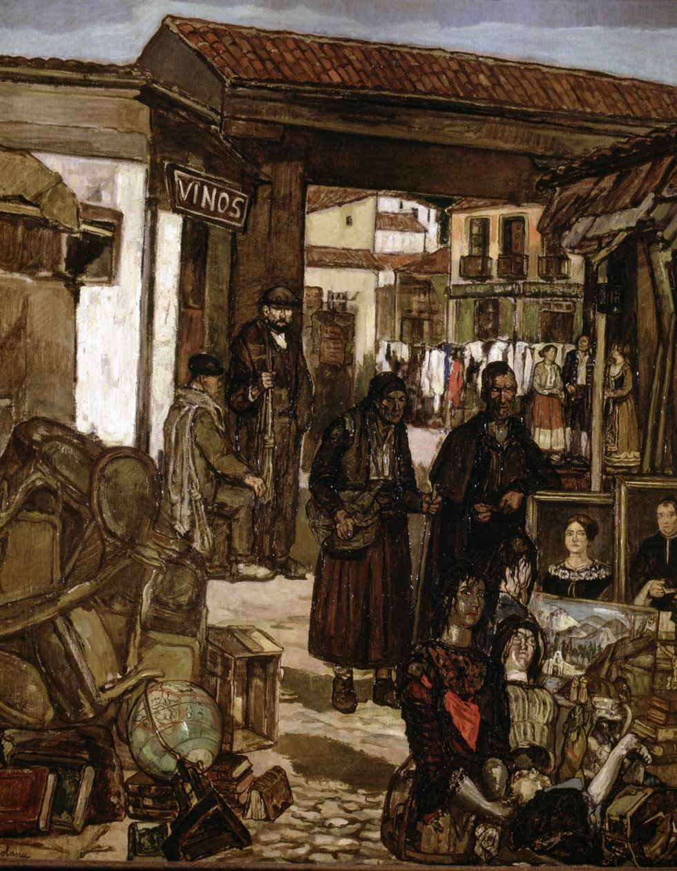 El Rastro, Madri de Jose Gutierrez Solana