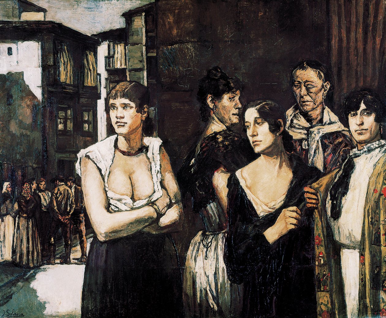 "Mulheres da vida" (Mulheres da vida) de Jose Gutierrez Solana
