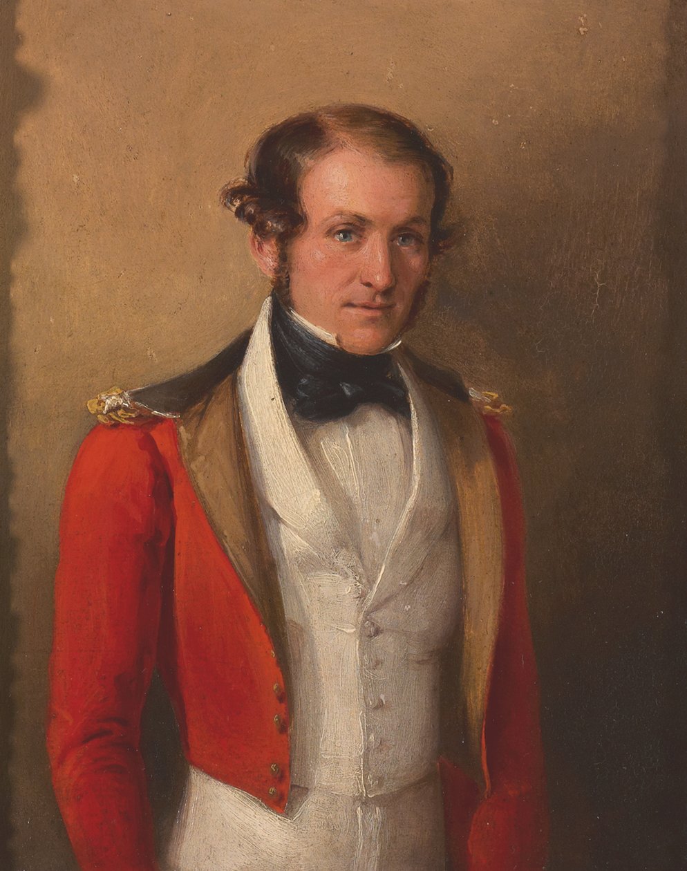 Tenente-Coronel (mais tarde tenente-general) William Anson McCleverty, 48º Regimento de Jose Maria Escacena y Daza