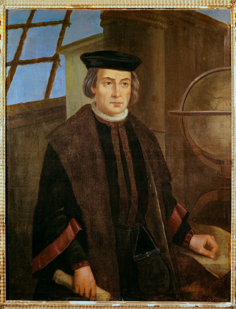 Retrato de Cristóvão Colombo (Cristóvão Colombo, Cristoforo Colombo de Jose Roldan