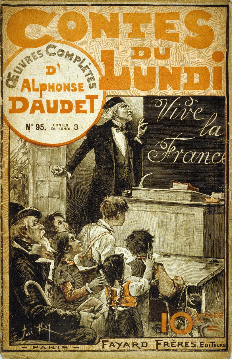 Capa do livro "Les Contes du lundi" de Alphonse Daudet de Jose Roy
