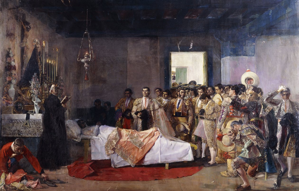 A Morte do Toureiro; La Muerte del Torero de Jose Villegas Cordero