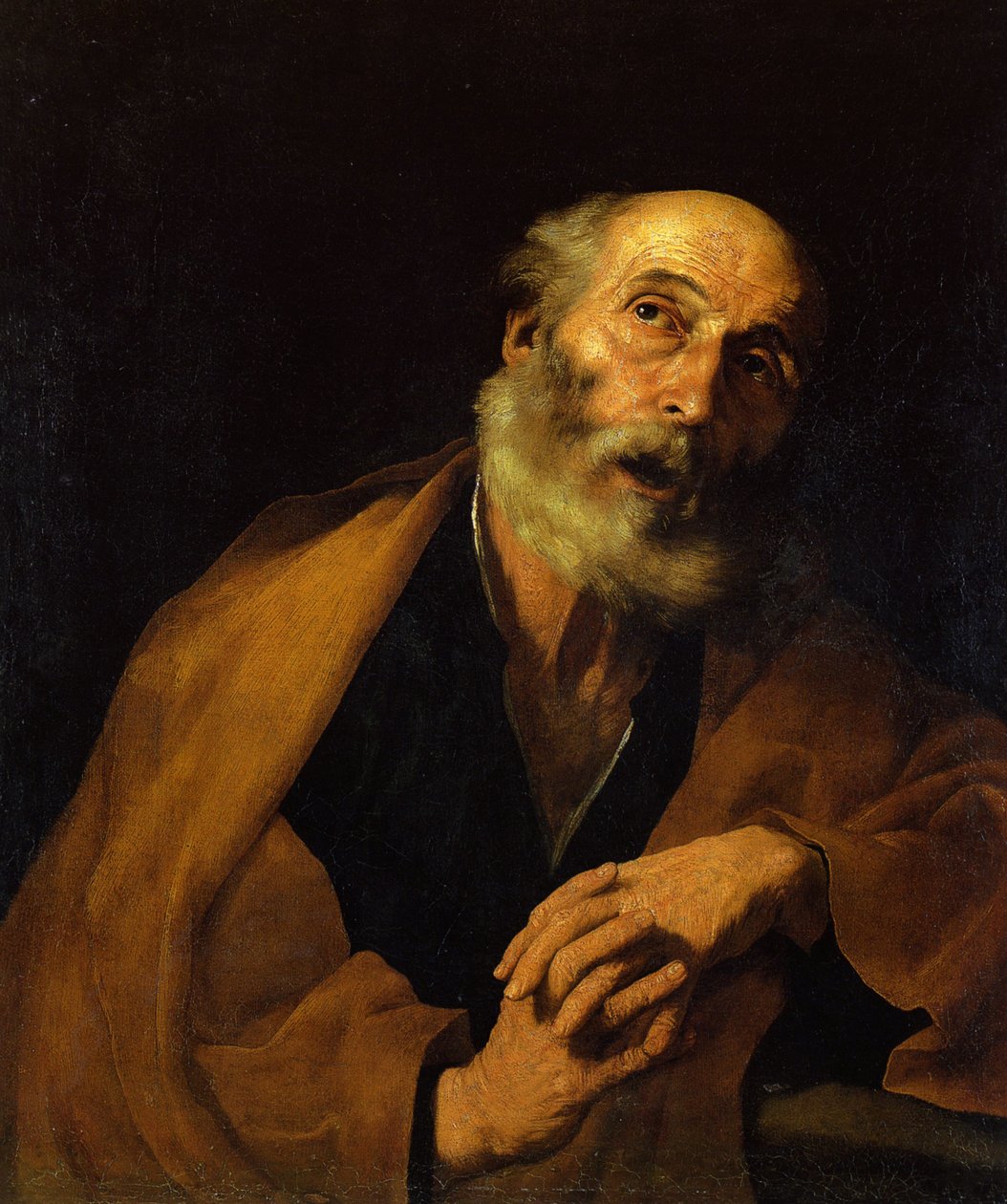 Arrependimento de São Pedro, 1630 de Jose de Ribera
