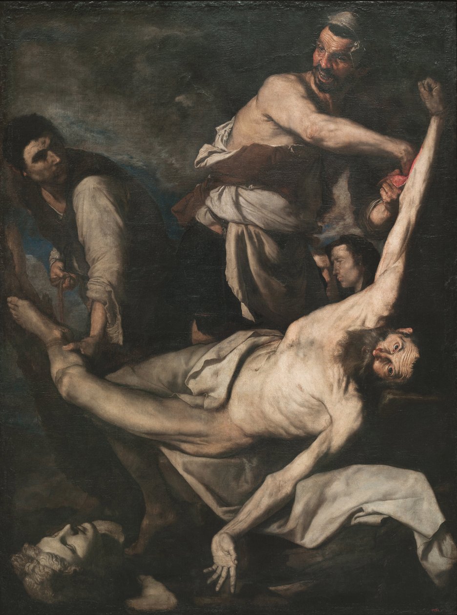O martírio de São Bartolomeu de Jose de Ribera