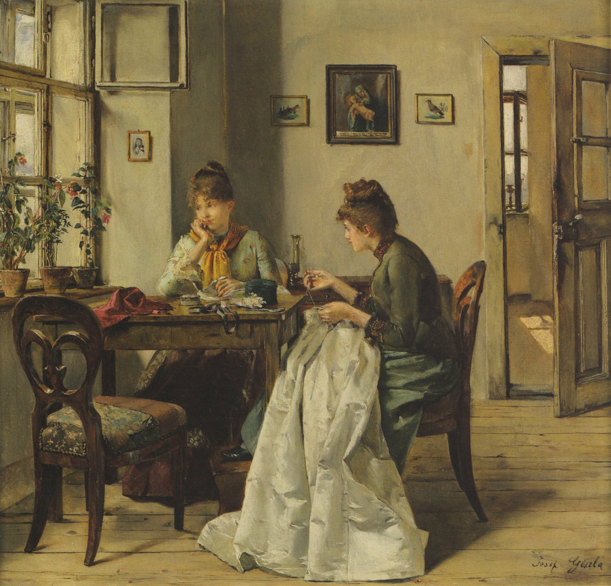 Die NaherinnPortuguês: The Seamstressn de Josef Gisela