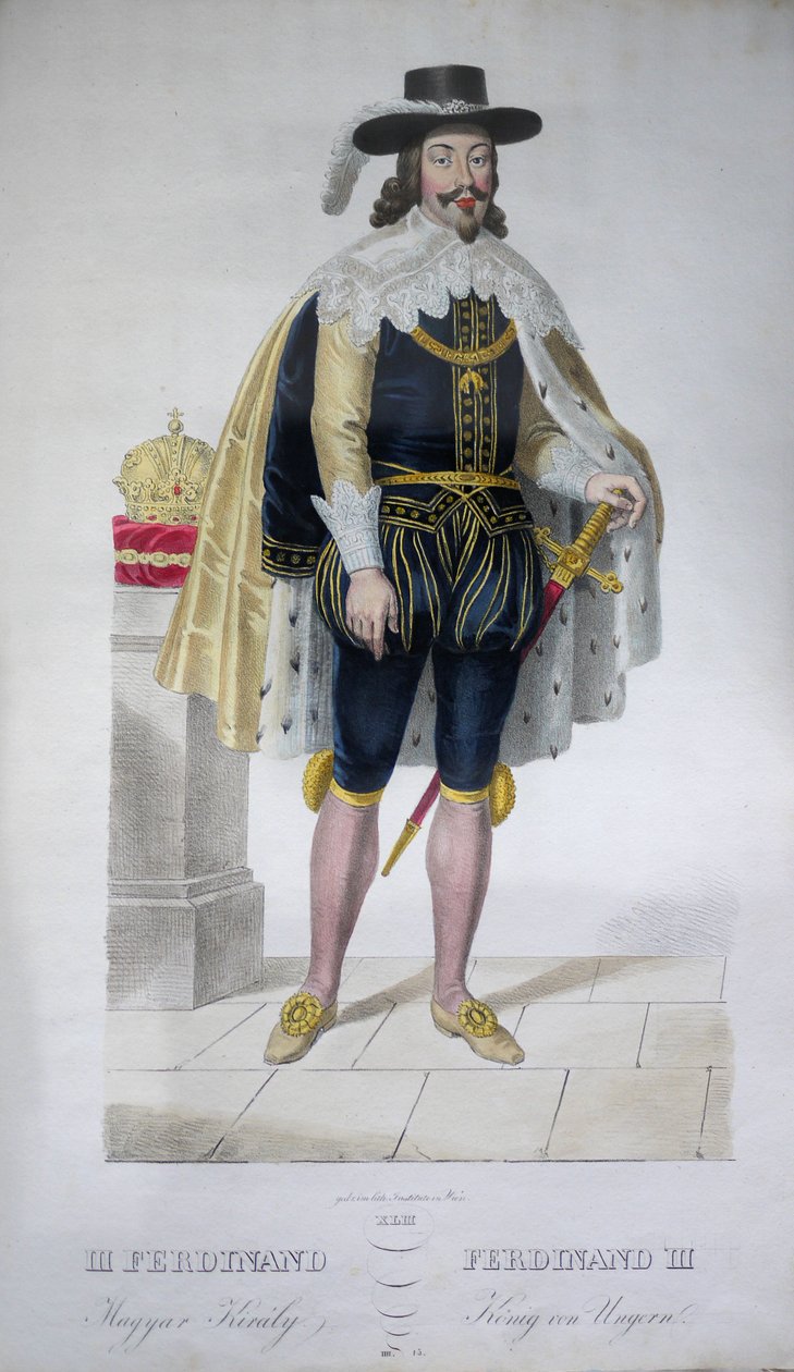 Fernando III. (1608-1657) de Josef Nikolaus Kriehuber