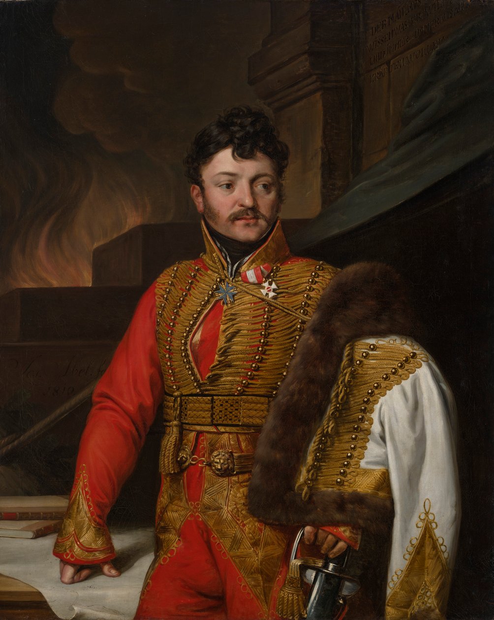 Alemão: The k.k. Marechal de Campo Tenente Ferdinand Graf von Wartensleben de Josef Abel