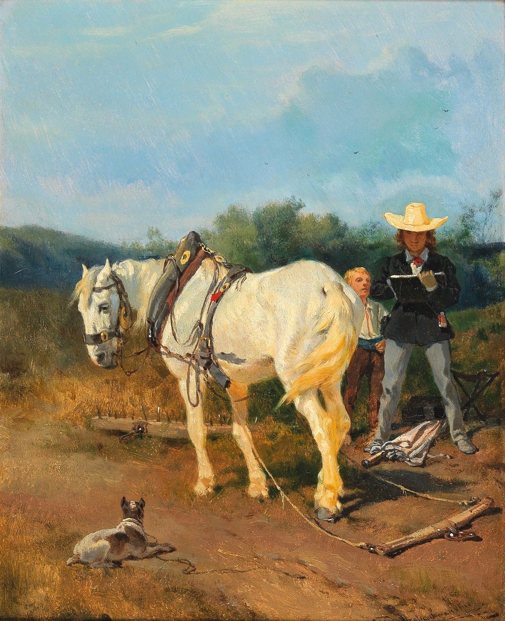 O pintor de Josef Anton Strassgschwandtner