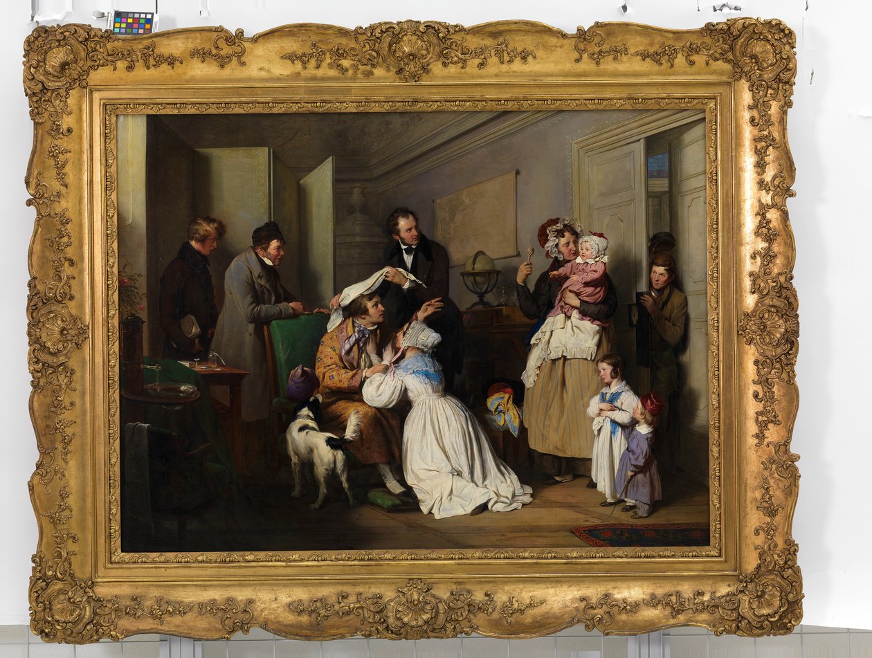 O oftalmologista de Josef Danhauser