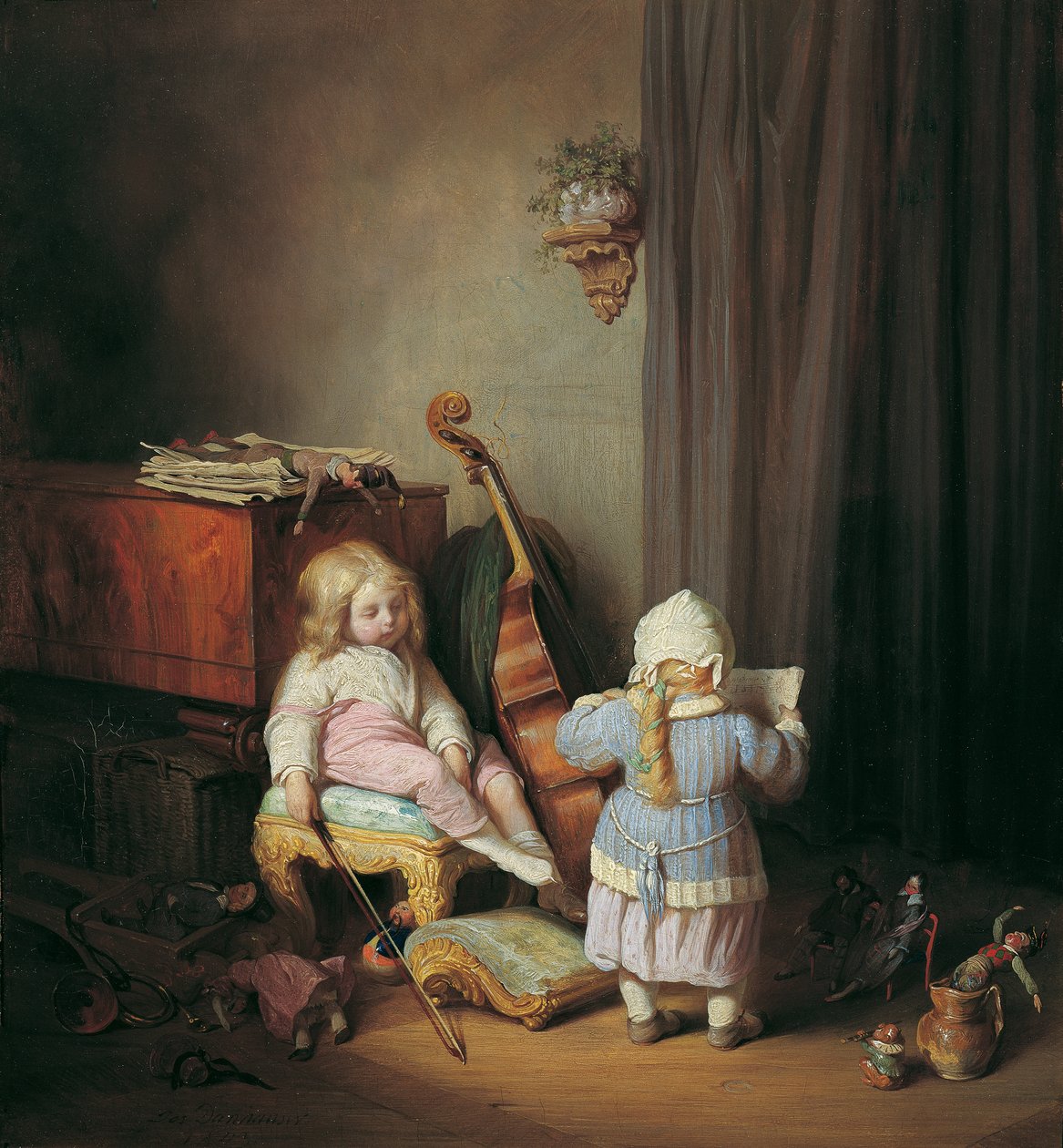 Os pequenos virtuosos de Josef Danhauser