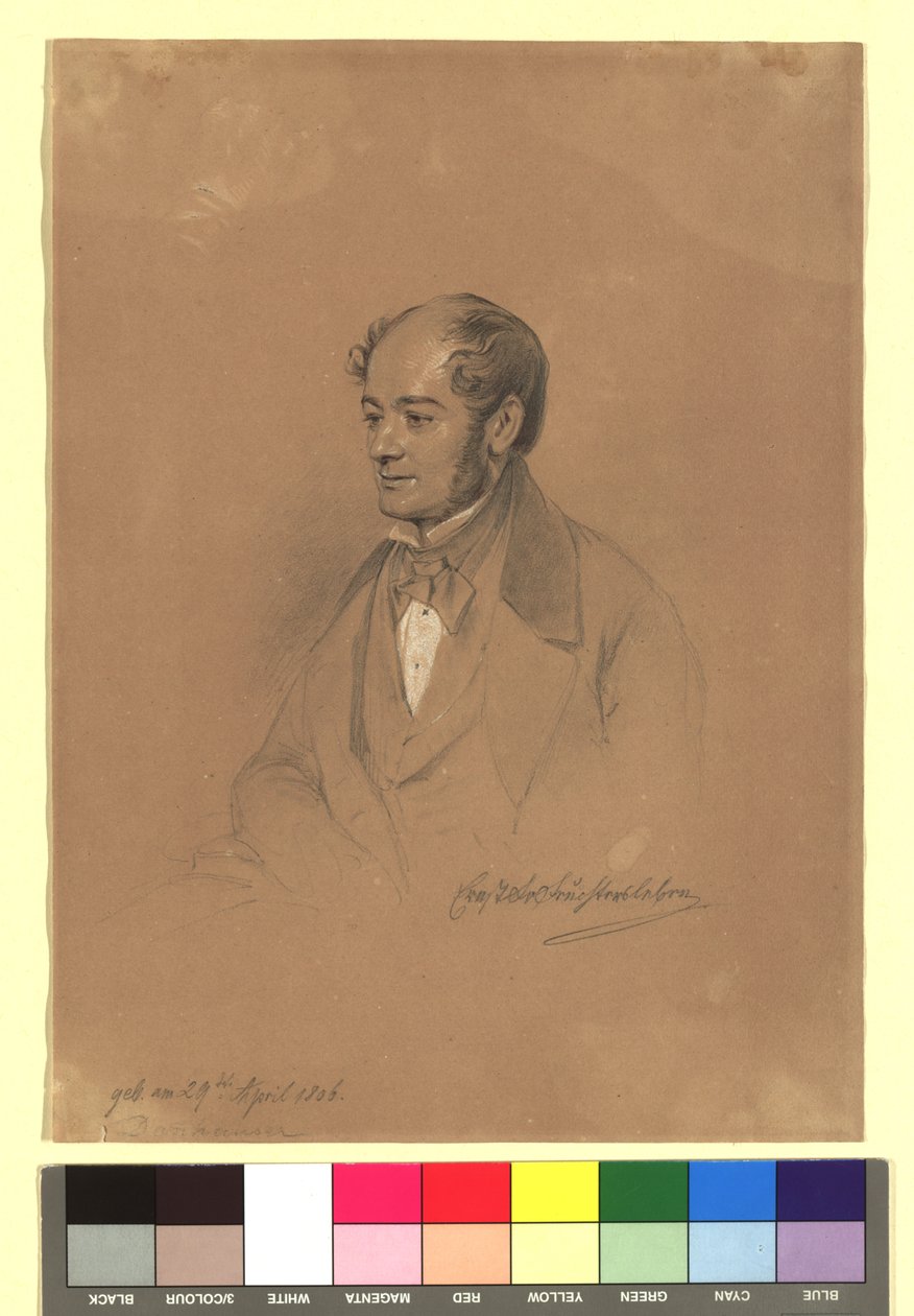 Ernst Freiherr von Feuchtersleben (1806-1849), médico de Josef Danhauser