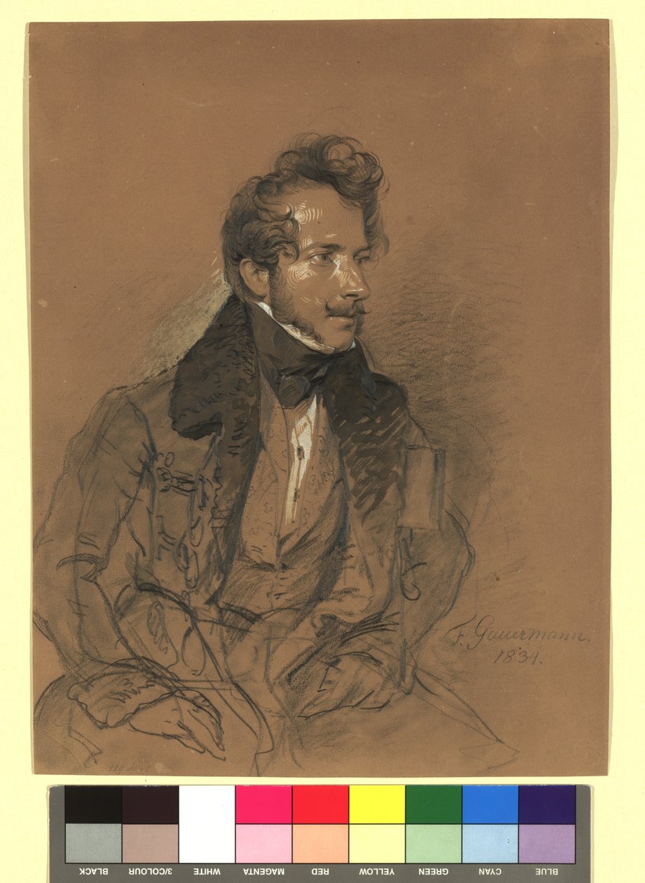 Friedrich Gauermann (1807-1862), pintor, artista gráfico de Josef Danhauser
