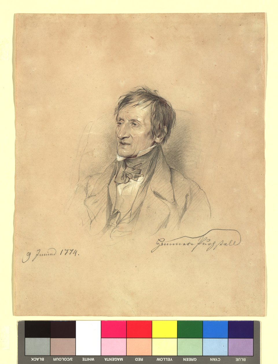 Joseph von Hammer (1774-1856), diplomata, orientalista de Josef Danhauser
