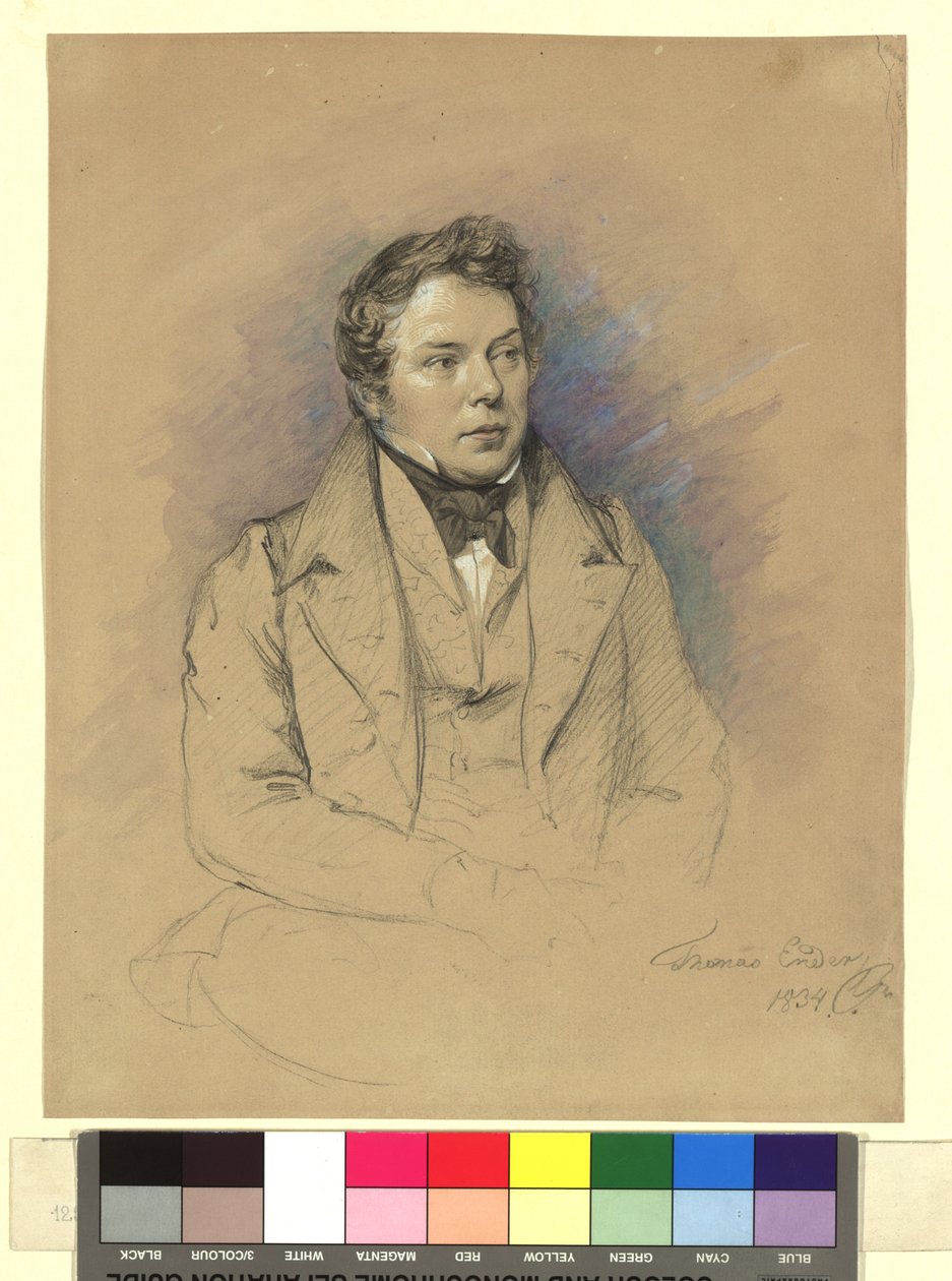 Thomas Ender (1793-1875), pintor de Josef Danhauser