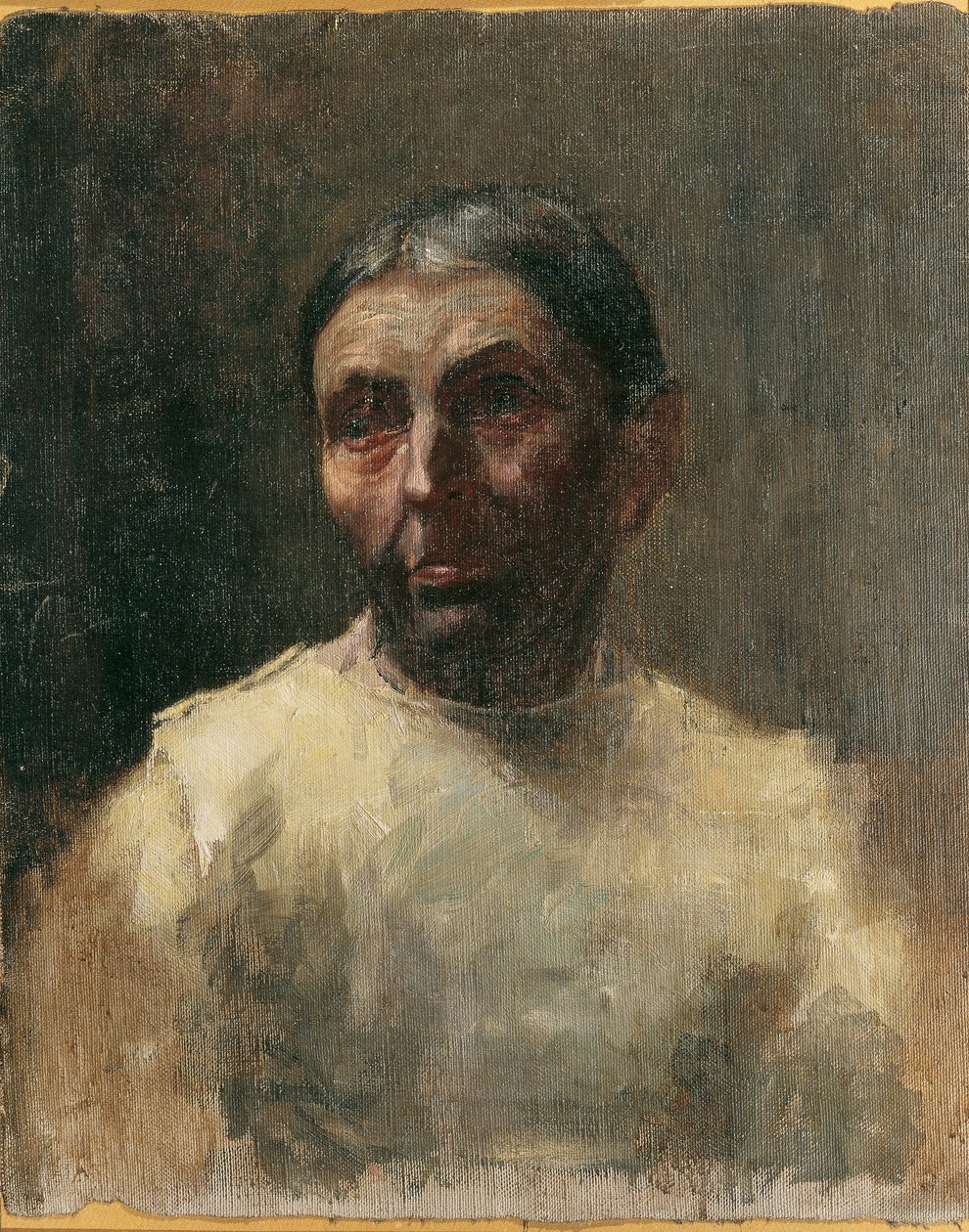 Mulher idosa de Josef Engelhart