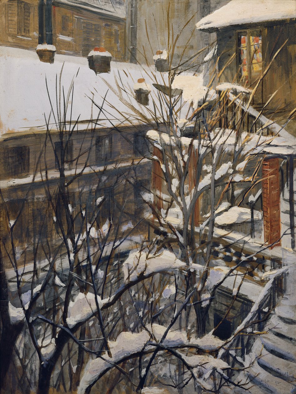Vista da minha janela de Josef Engelhart