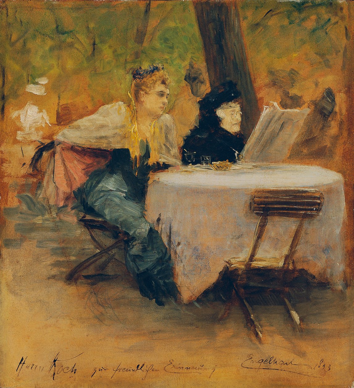 Restaurante Jardim de Josef Engelhart