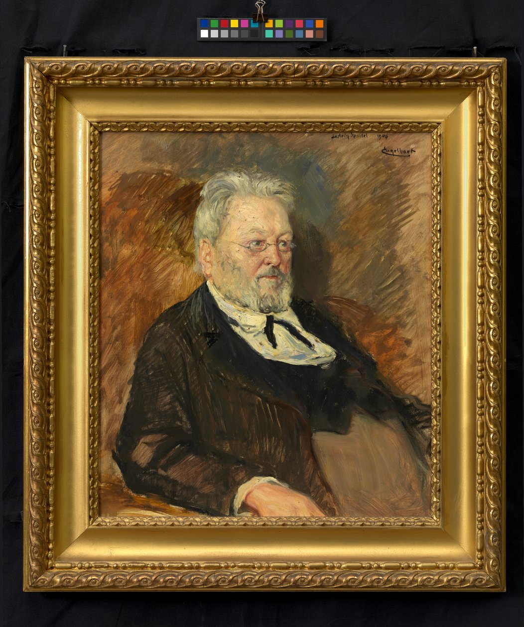 Ludwig Speidel, escritor de Josef Engelhart
