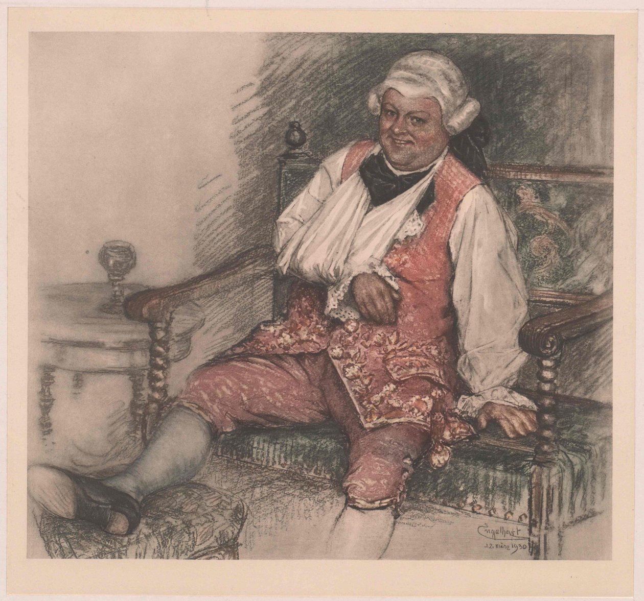 Richard Mayr de Josef Engelhart