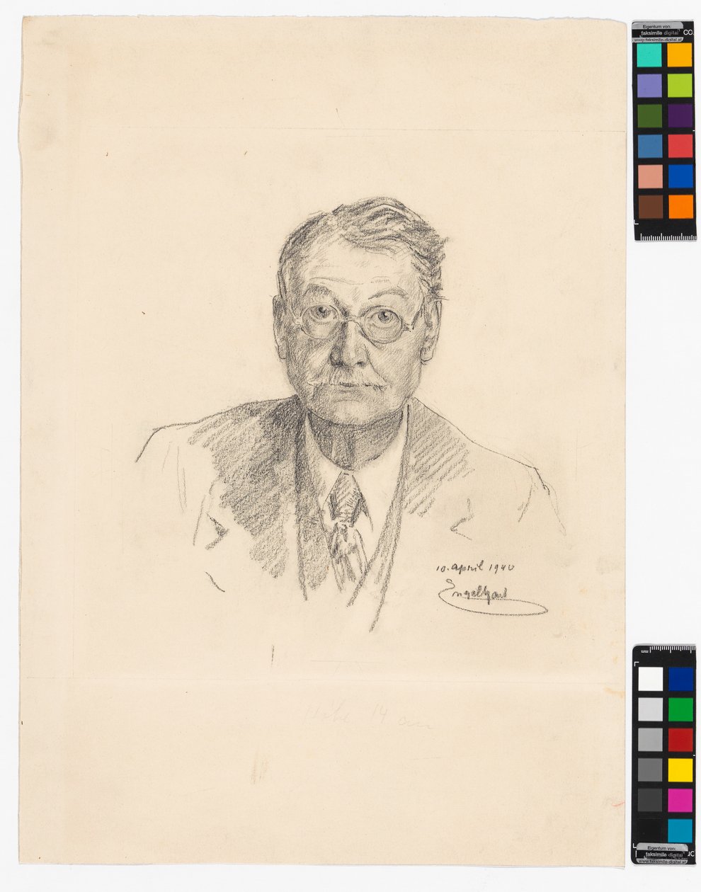 Autorretrato, Josef Engelhart de Josef Engelhart