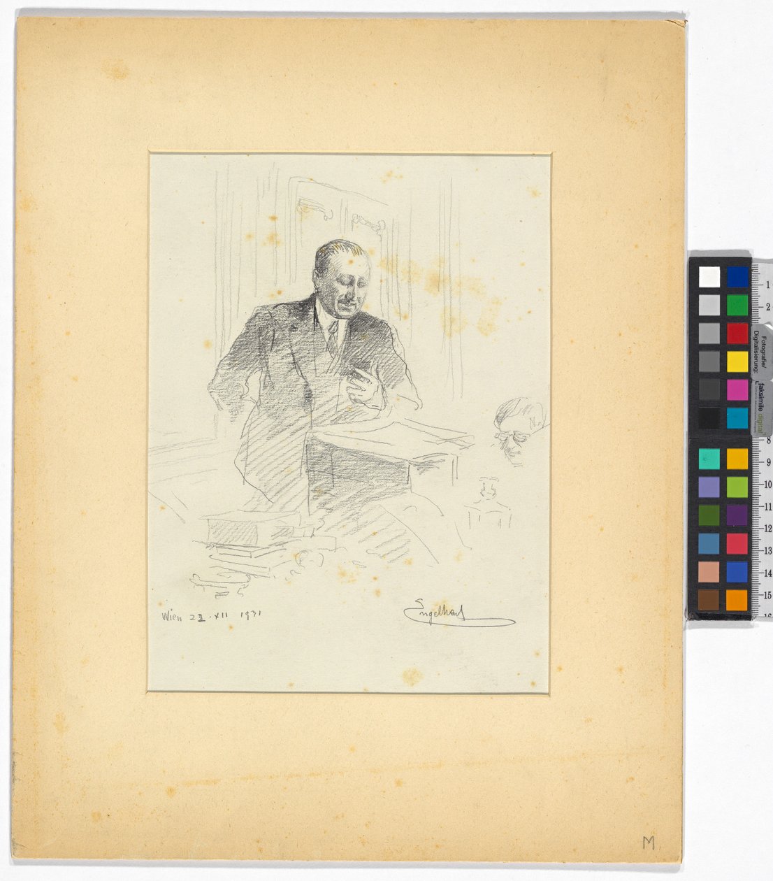 Estudo do processo de Salem de Josef Engelhart