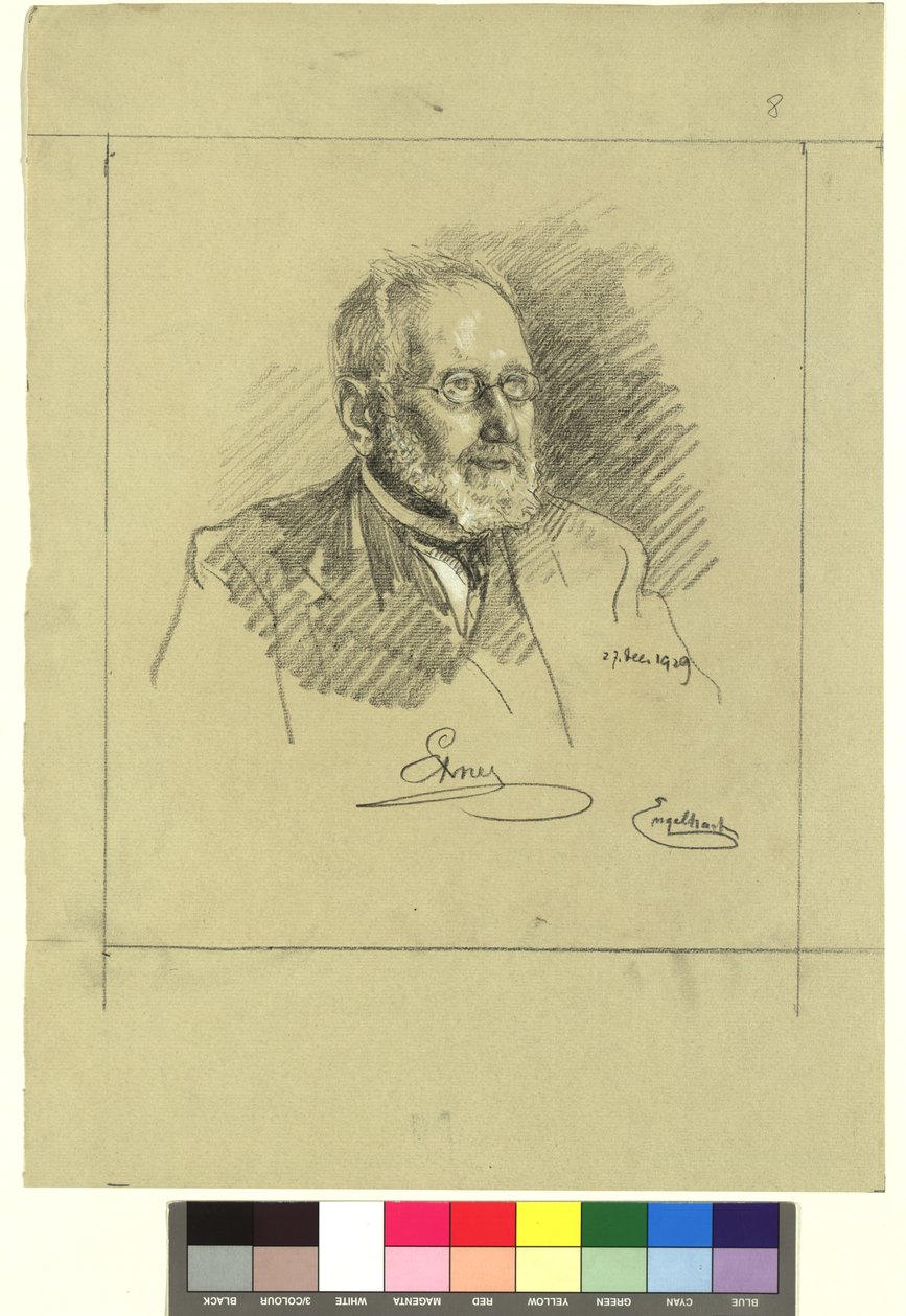 Wilhelm Exner, fundador do Museu Técnico da Indústria de Josef Engelhart
