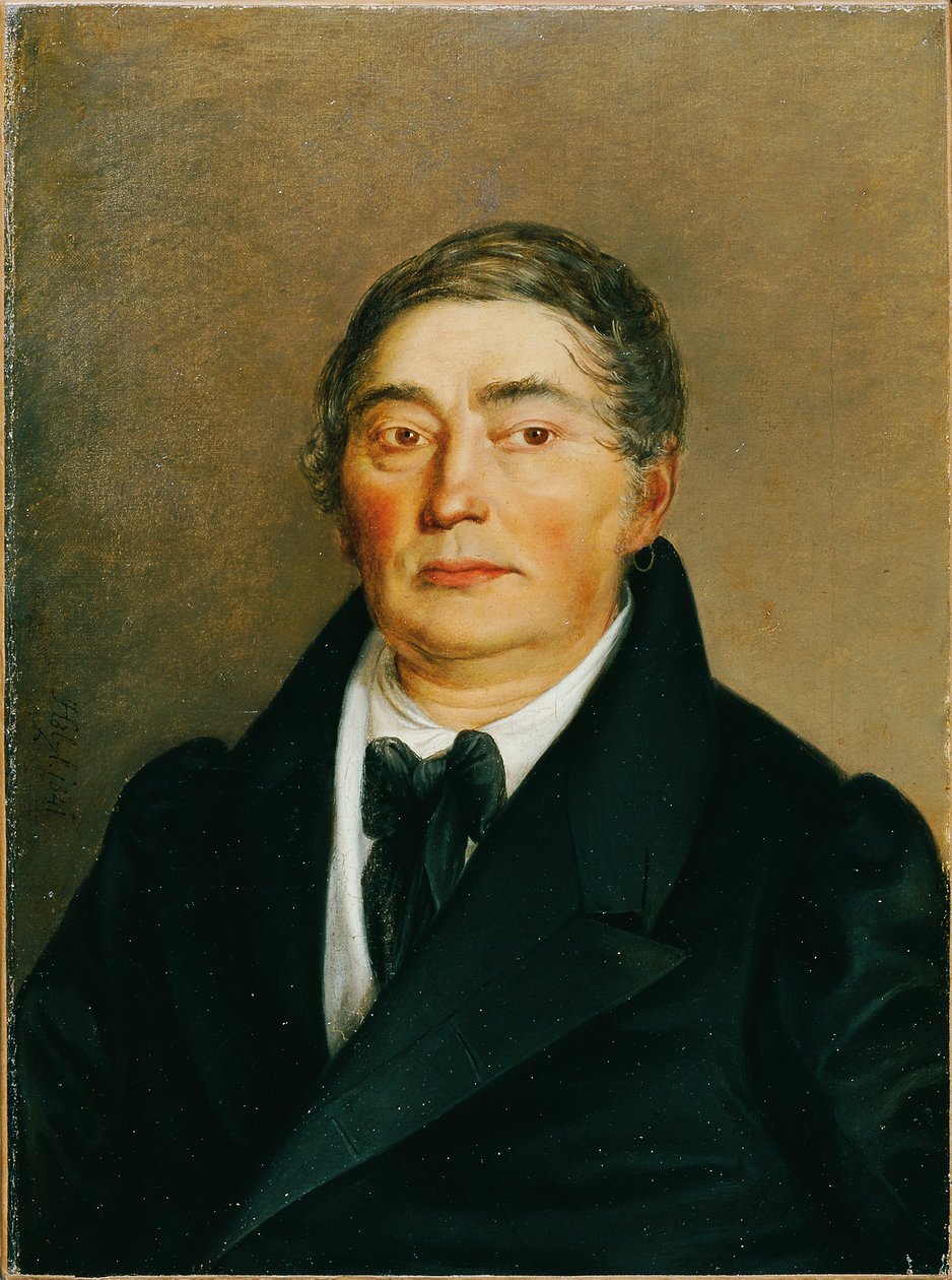 retrato de um cavalheiro de Josef Hölzl