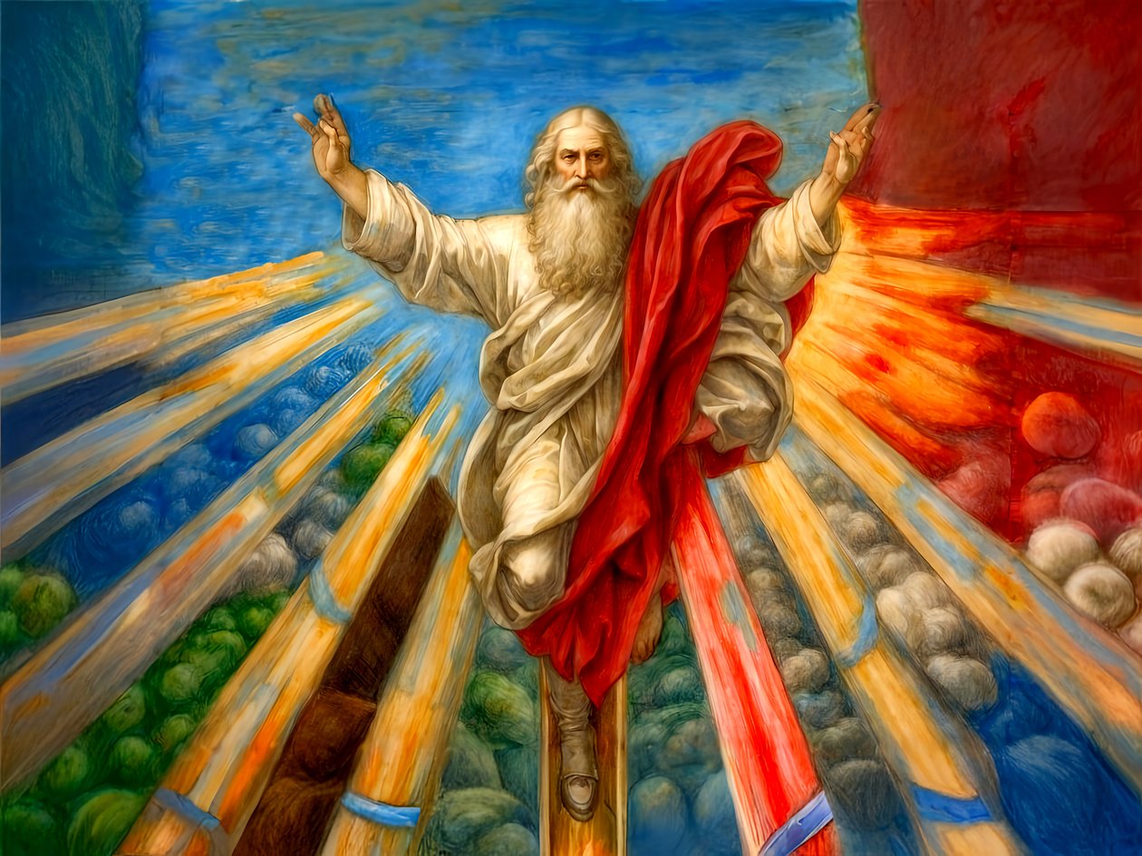 A1_Génese_01-Criação da luz de Josef Johann Michel