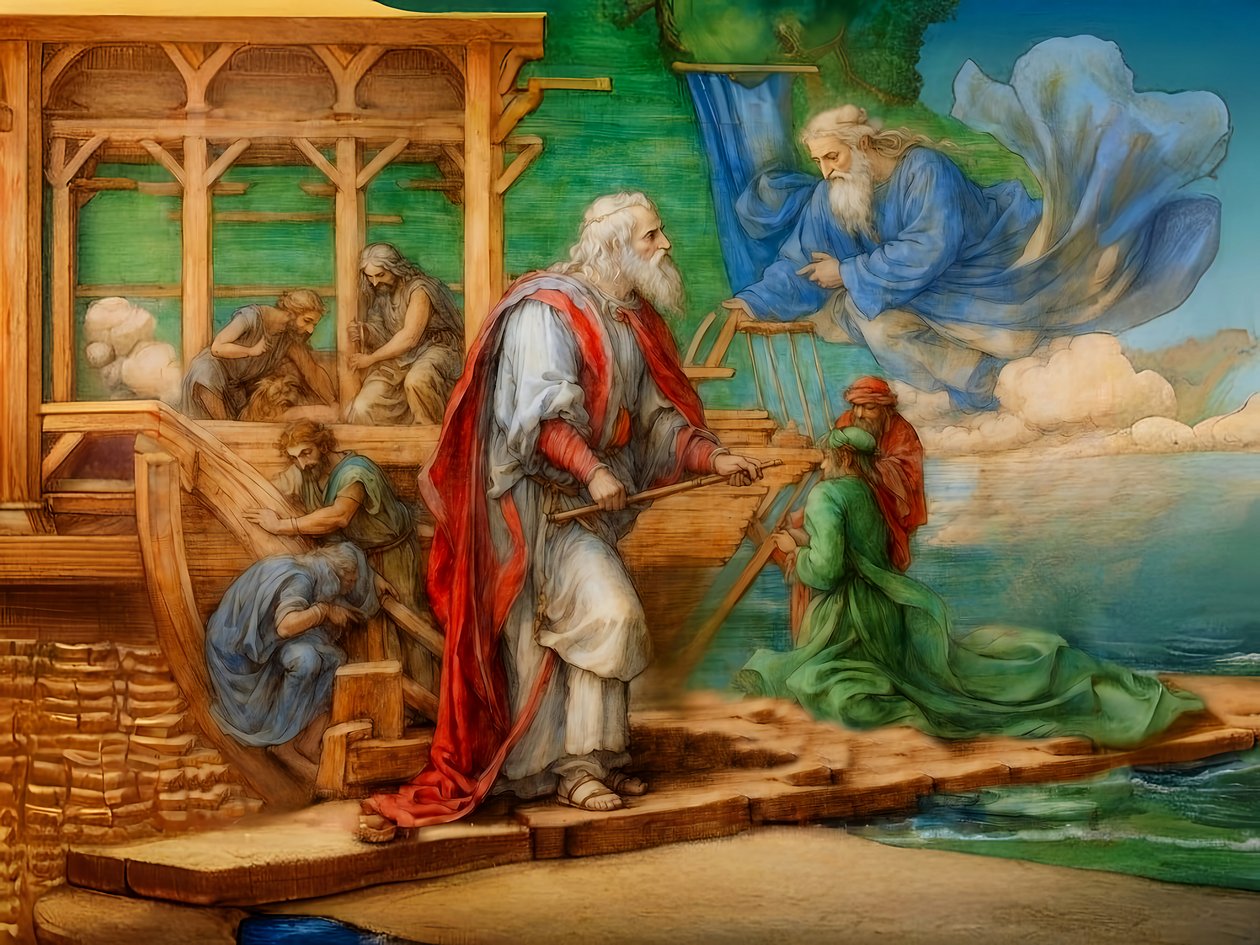 A1_Génesis_16-Arca de Noé de Josef Johann Michel