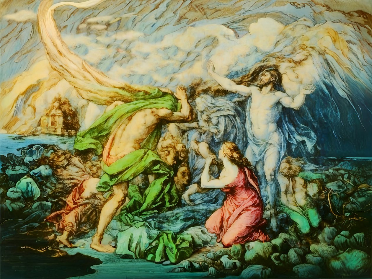 A1_Génesis_17-Arca de Noé e o Dilúvio de Josef Johann Michel