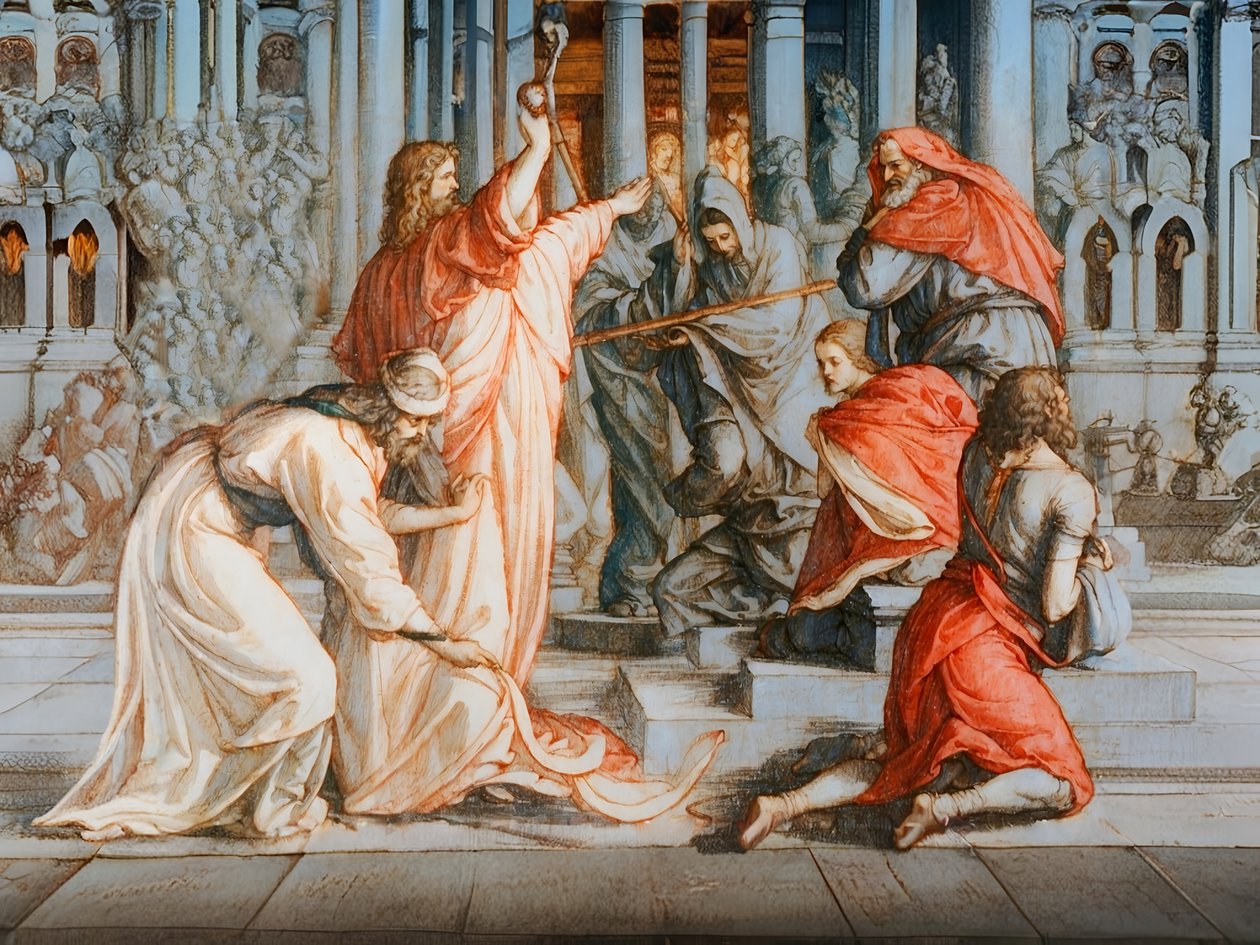 A2_Exodus_05_Punhos para serpentes de Josef Johann Michel