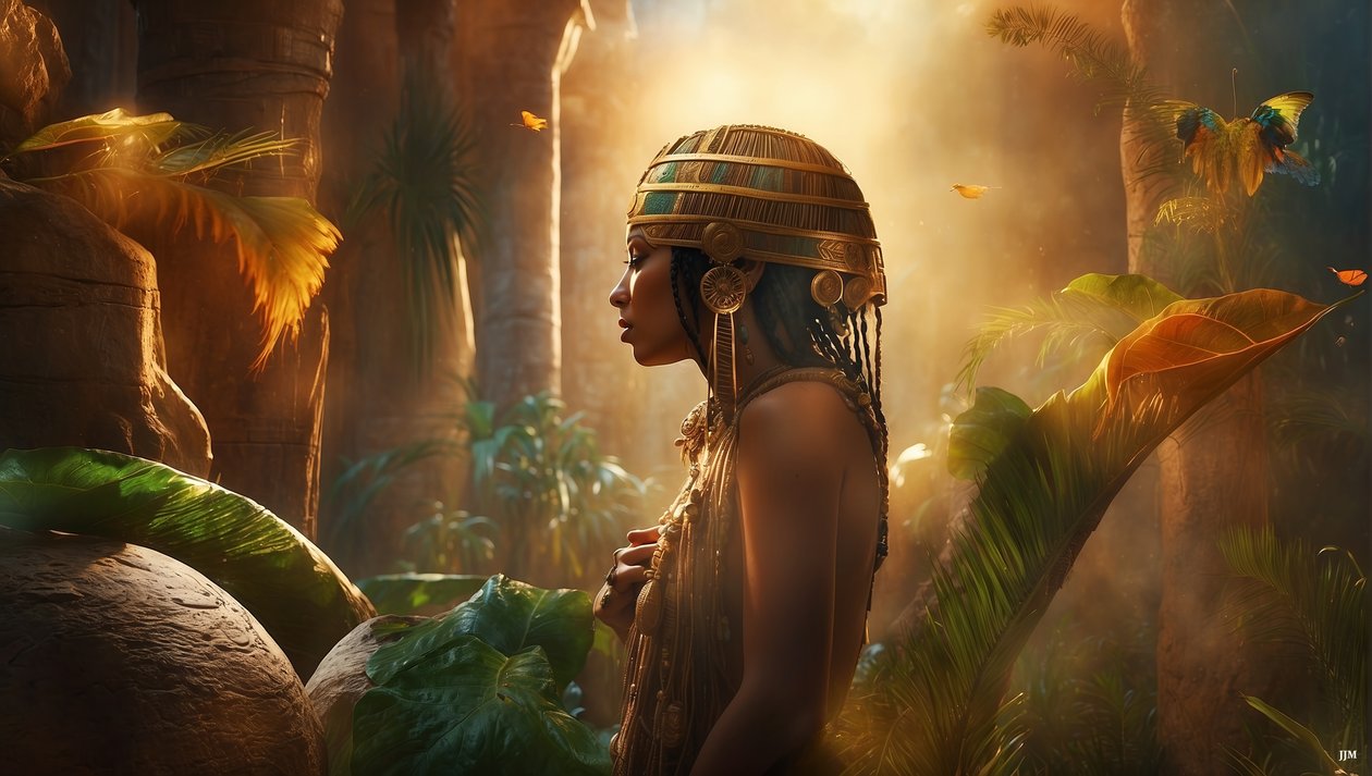 Dreamcore_ancient Egyptian-World_02 de Josef Johann Michel