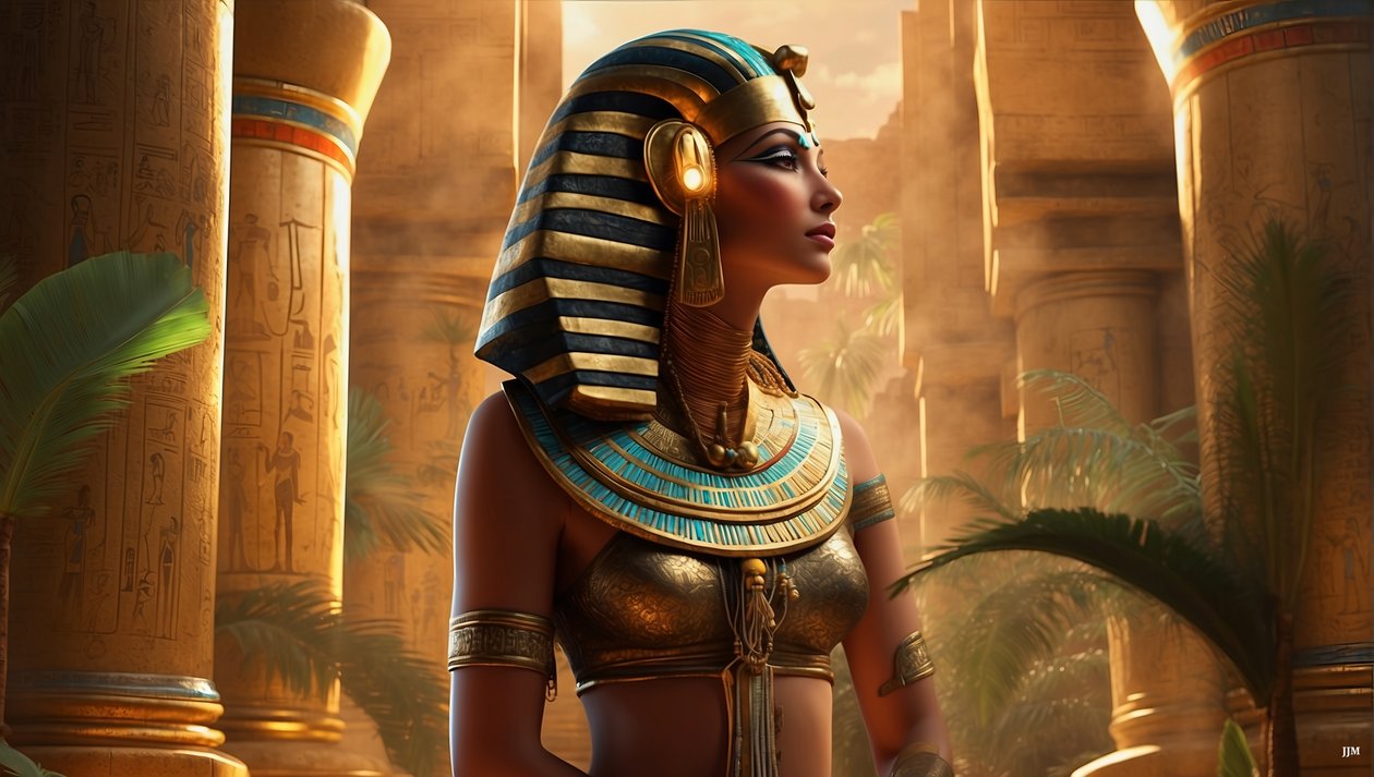 Dreamcore_ancient Egyptian-World_05 de Josef Johann Michel