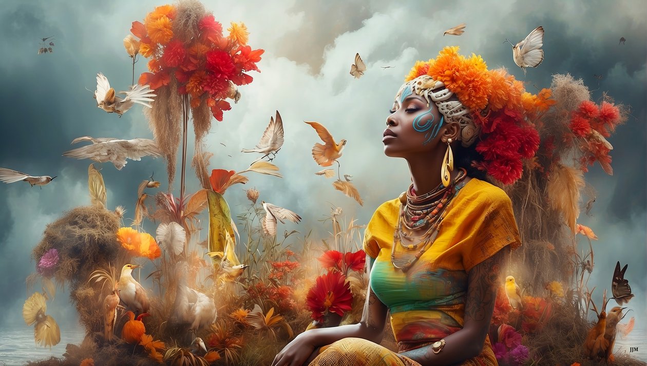 Dreamcore_dreamlike_scene-Aborigines_03 de Josef Johann Michel