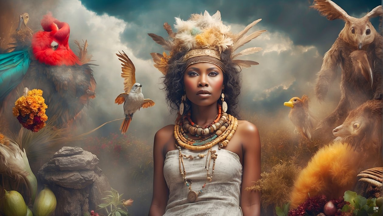 Dreamcore_dreamlike_scene-Aborigines_05 de Josef Johann Michel