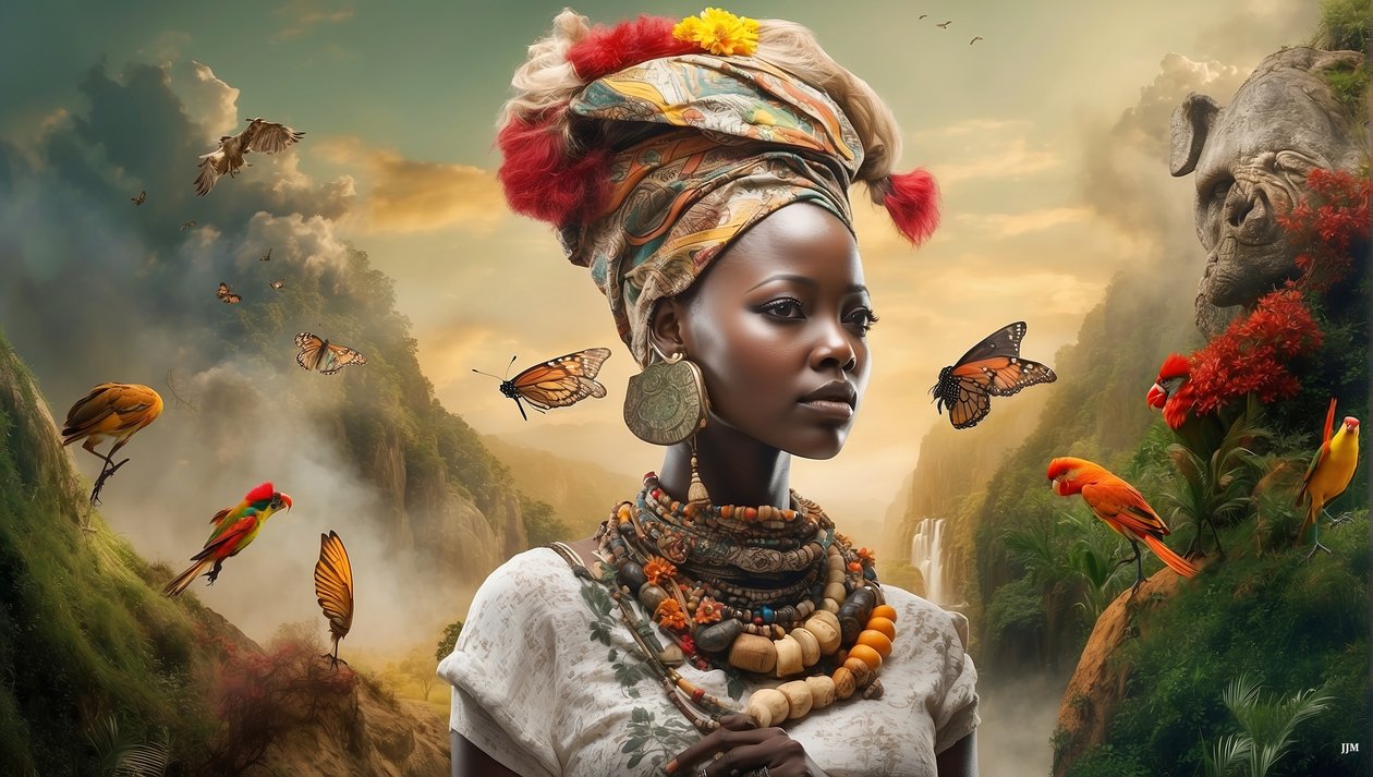 Dreamcore_dreamlike_scene-Africa_01 de Josef Johann Michel